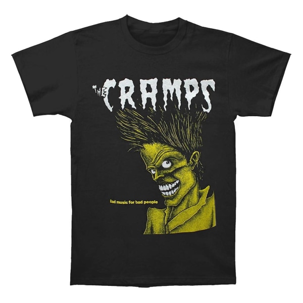 The Cramps Bad Music For Bad People Svart T-shirt M