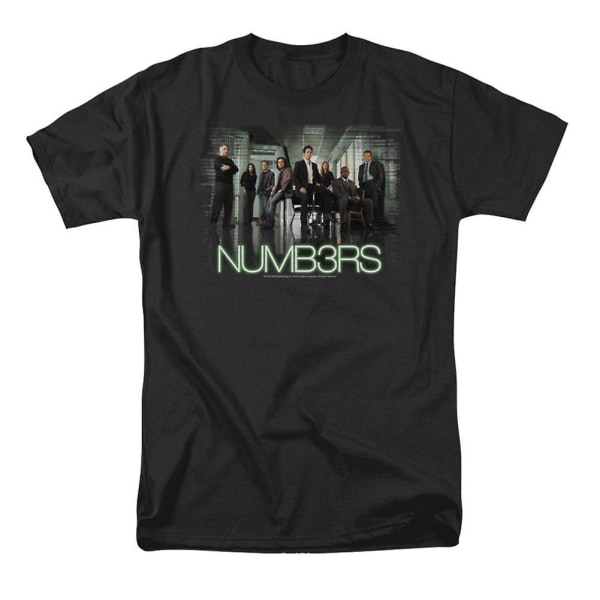 Numb3rs Numbers Cast T-shirt XL