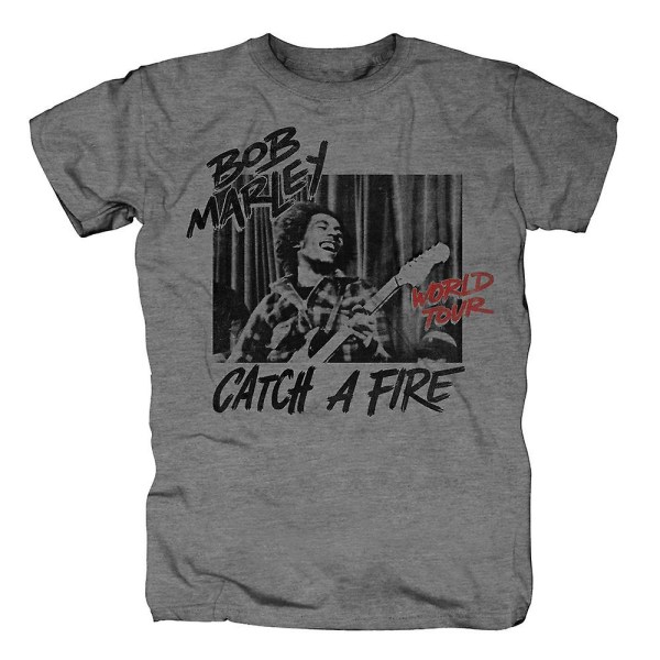 Bob Marley Catch A Fire World Tour T-shirt XL