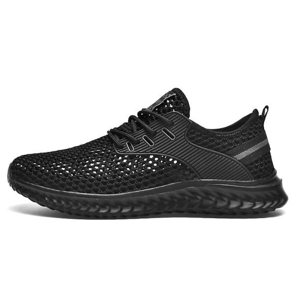 Sneakers för herr Löpartennisskor Lättviktsventilerande Sport Athletic 3C6920 Black 39