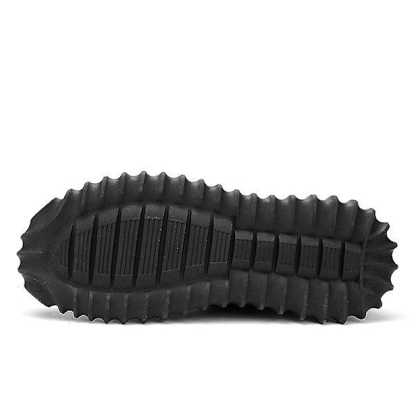 Herr vinter snösneakers Vattentåliga skor Anti-halk casual i bomull 2009 Black 43
