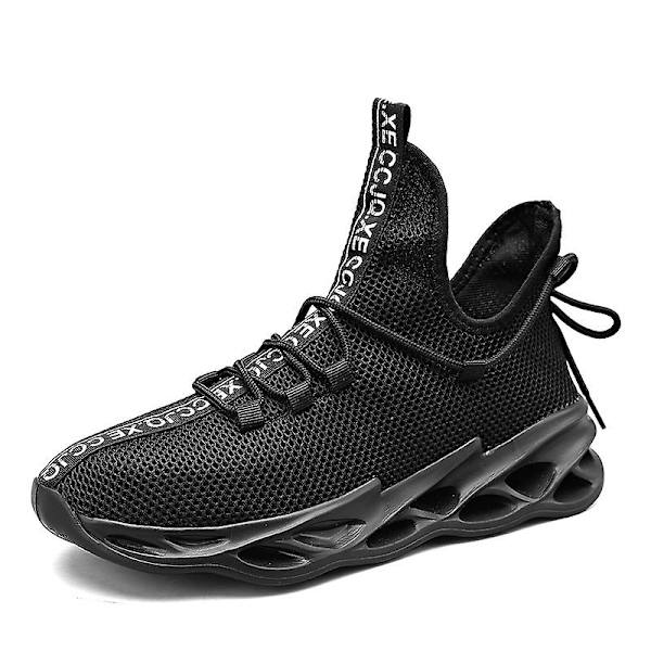 Herrsneakers löptennisskor Lättviktsventilerande Sport Athletic 3Cc113 Black 44