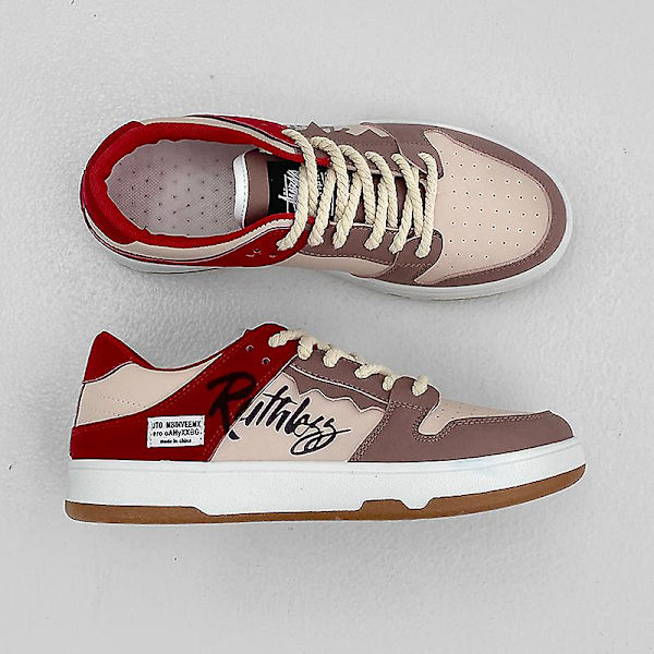 Herrskor Andas Flats Mode Sportlöparskor 2059 Red 44