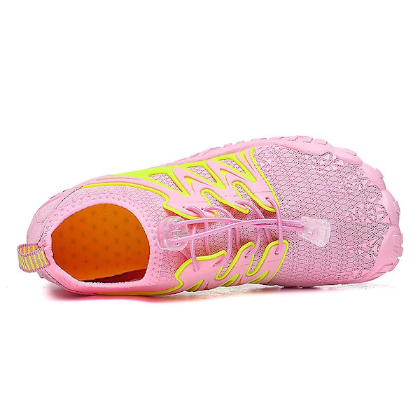 Vattenskor för män Quick Dry River Sea Aqua Sneakers River Walking Shoes Beach Shoes 22 Pink 40