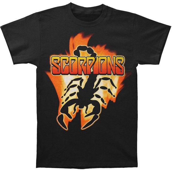 Scorpions Flame T-shirt M