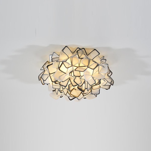 53CM LED 24W Steglös avbländning, 220V Taklampa, Svart