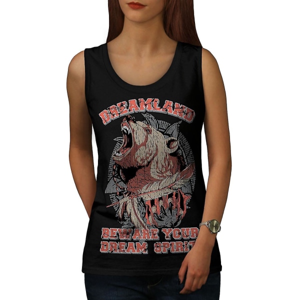 Dreamland Grizzly Dam Blacktank Top L