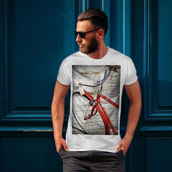 Cykel Hippie Old Men T-shirt L