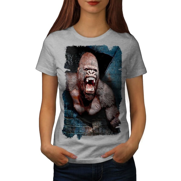 Monkey Monkey Animal Women T-shirt S