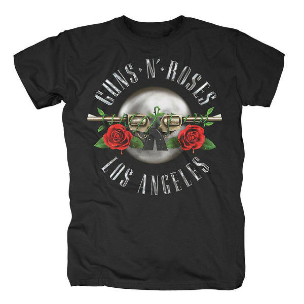 Guns N Roses Los Angeles Seal Modern T-shirt L