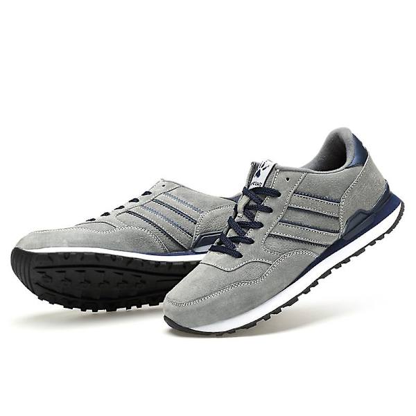 Sportlöparskor för herr Andas halkfria sneakers 2018 Gray 42