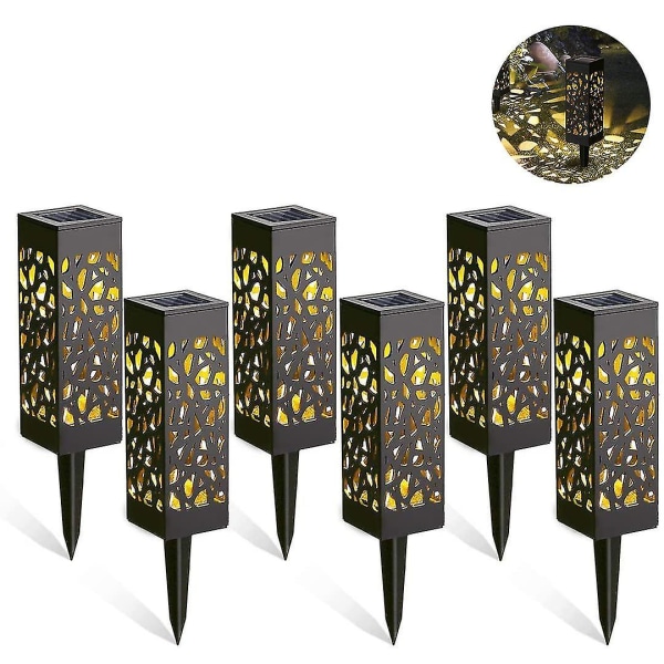 6 delar set Solar Lights, Garden, Solar Garden Light, Solar Lights For Garden, Solar Light, Decorati