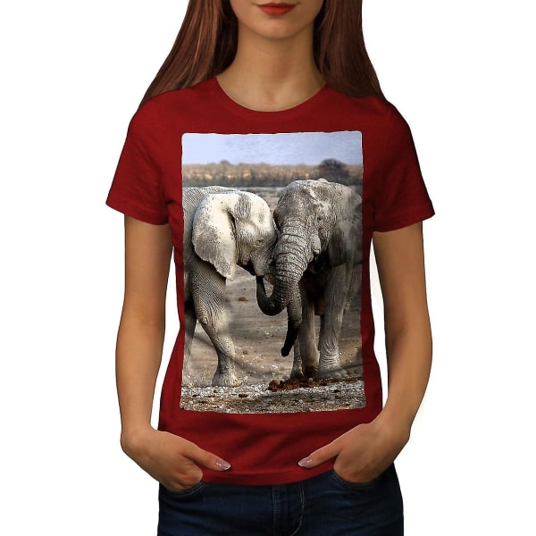 Elephant Love Wild Women T-shirt L
