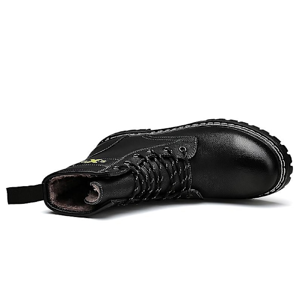 Herr Martin Boot Kvinnor Korta Kängor Med Snörning Chunky Låg Klack Mid-Calf Boots 2K1891 44