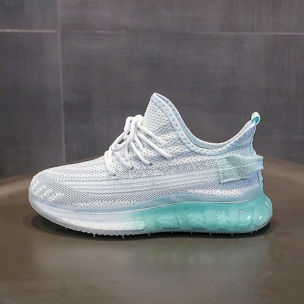 Dam Sneakers Andas löparskor Mode Dam Sportskor Bk23 Blue 38