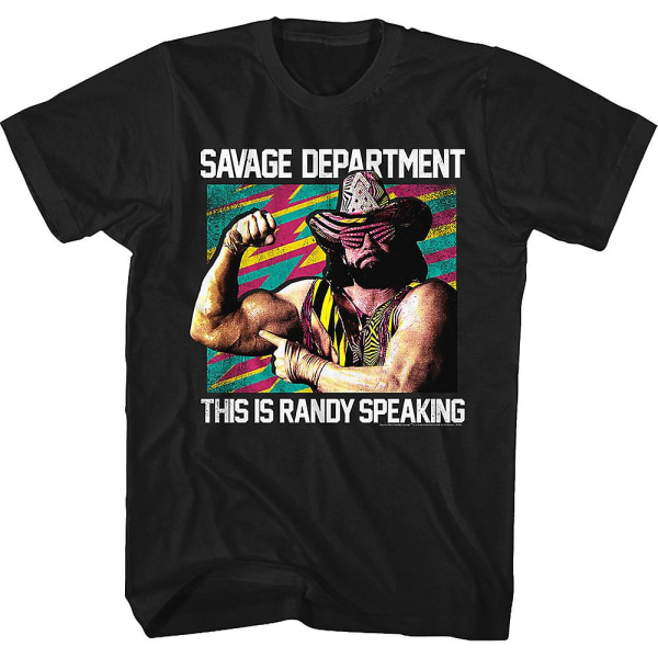 Savage Department Macho Man T-shirt S