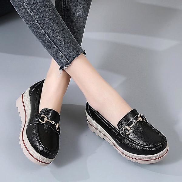 Damer Casual Mode Skor Loafer Skor Mamma Skor 3Ap7078 Black 41