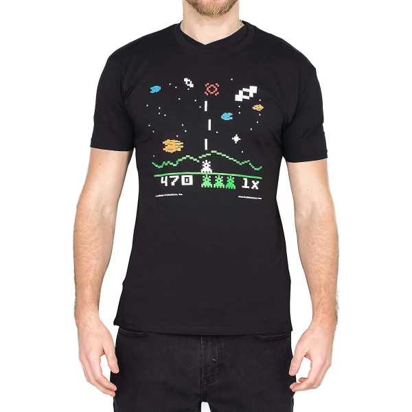The Big Bang Theory Sheldon Cooper Astrosmash Video Game Svart T-shirt för vuxna M