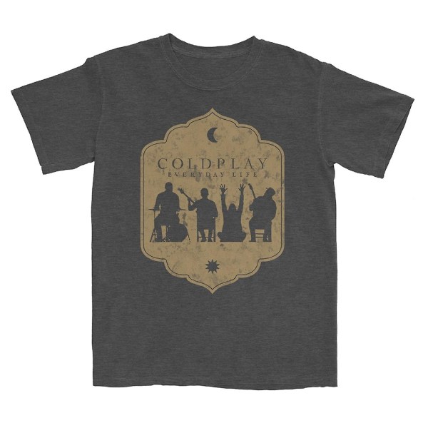 Coldplay Band Crest T-shirt L