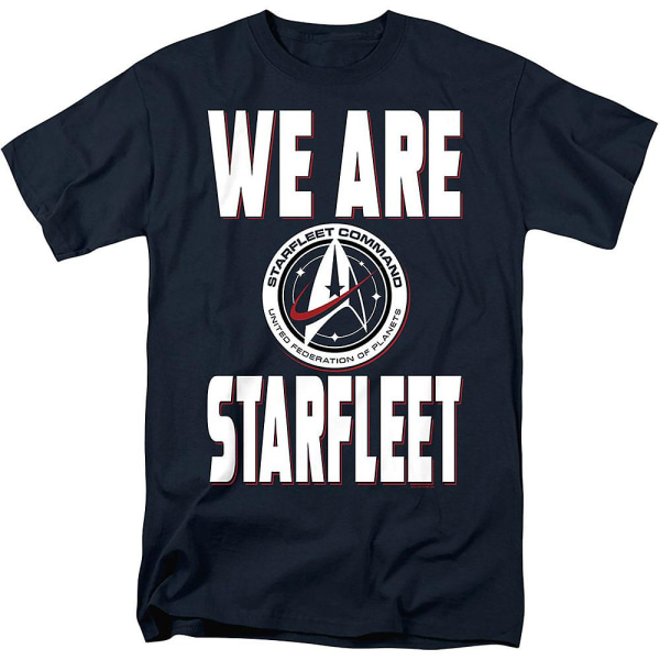 We Are Starfleet Star Trek T-shirt S