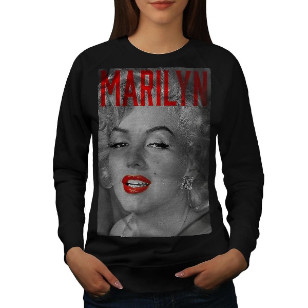 Marilyn Retro Photo Women Sweatshirt M