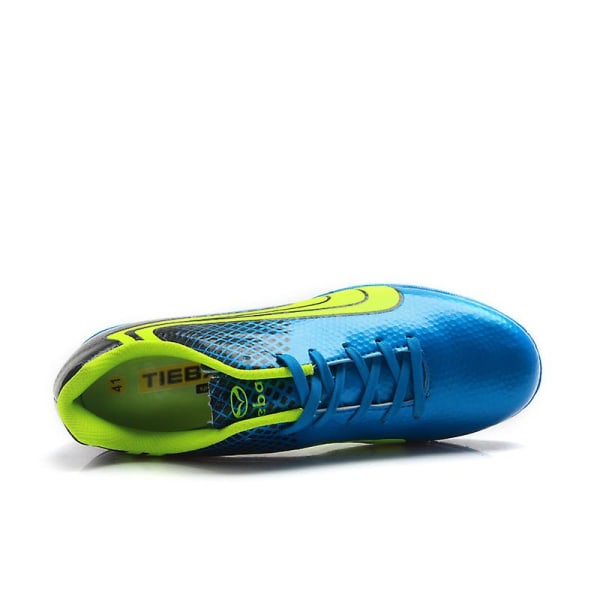 Fotbollsskor för män Spikes Fotbollsskor för ungdomar Stövlar Athletic Sneaker 3Cs76520 Blue 42