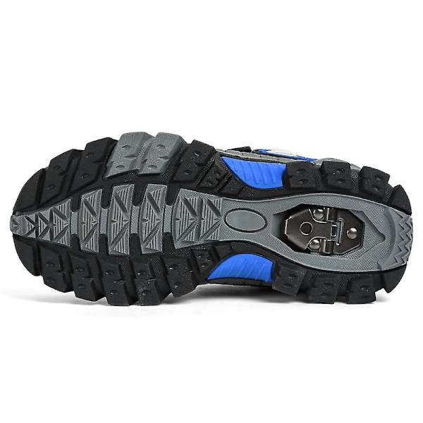 Pojkar Flickskor Utomhusvandring Vattentät Sneaker för barn 2J201 BlackBlue 34