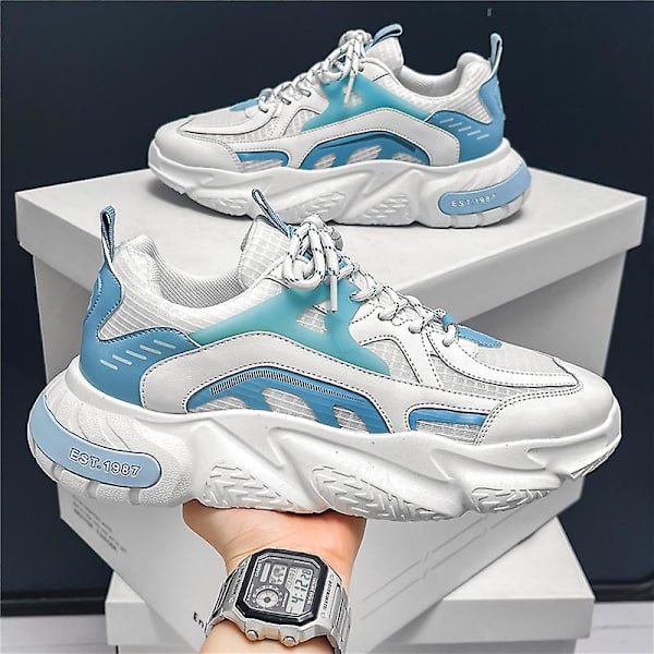 Herrsneakers Andas löparskor Mode Sportskor 3Abk2053 Blue 41