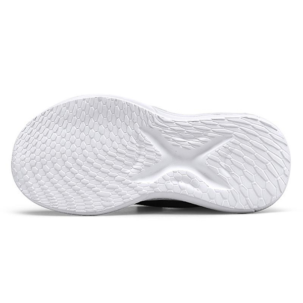 Barn Sneakers Andas löparskor Flickor Mode Sportskor T868 White 34