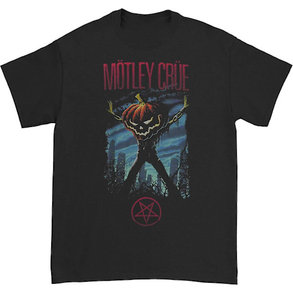 Brokig Crue Pumpkin Head T-shirt M