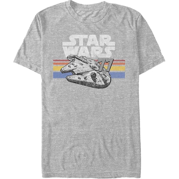 Vintage 77 Millennium Falcon Star Wars T-shirt L