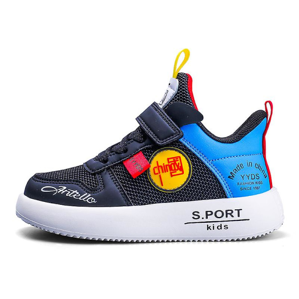 Sneakers för barn Sportskor Mode tecknade löparskor Frs588 BlackBlue 32