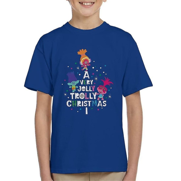 Trolls Christmas En mycket Jolly Trolly Christmas Kid's T-shirt