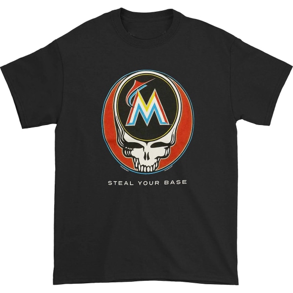 Grateful Dead Miami Marlins stjäl din bas-t-shirt XL