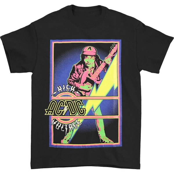 AC/DC High Voltage Blacklight T-shirt M