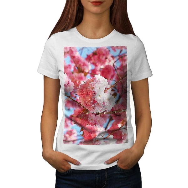 Cherry Tree Flower Women T-shirt S