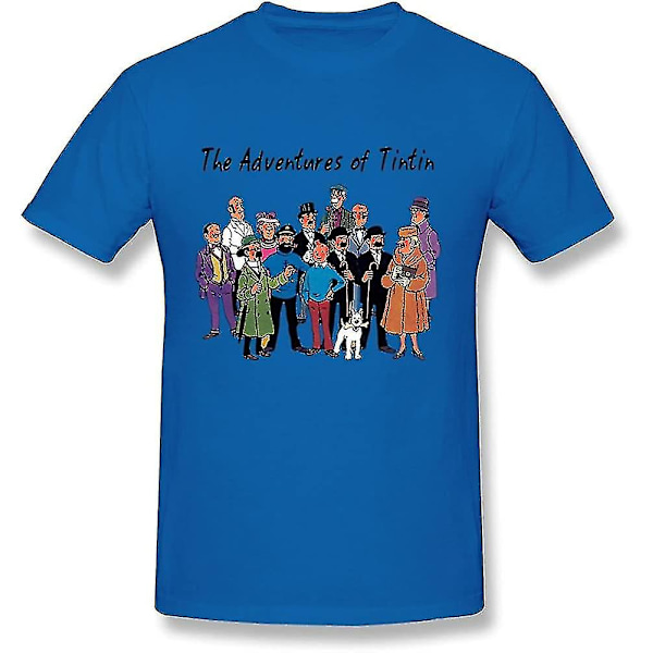 Boalyn T-shirt för män Tintin-tecken M