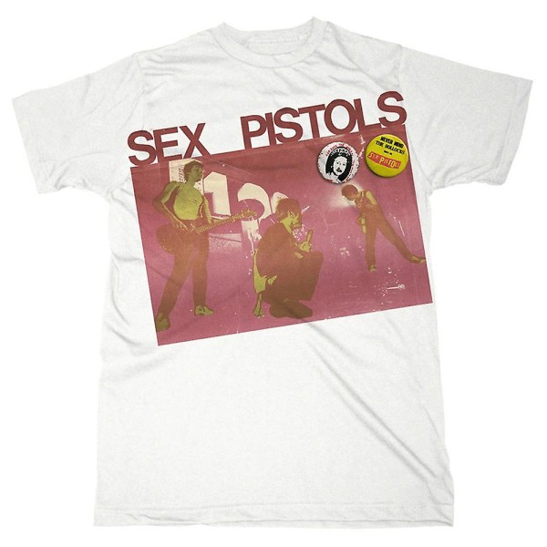 Sex Pistols Badges T-shirt S