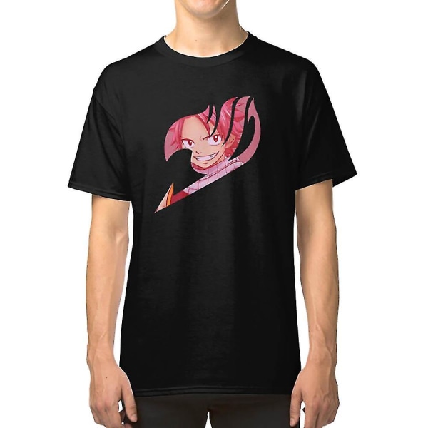 Natsu Pink Fairy Tail Symbol T-shirt M