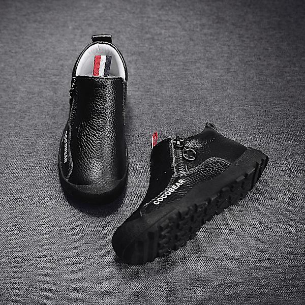 Barnskor Halkfria casual Dämpande Mjuka Pojkar Flickor Sneakers 77202 Black 36