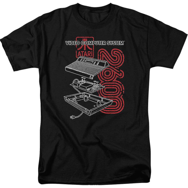 Atari 2600 Video Computer System T-shirt XL