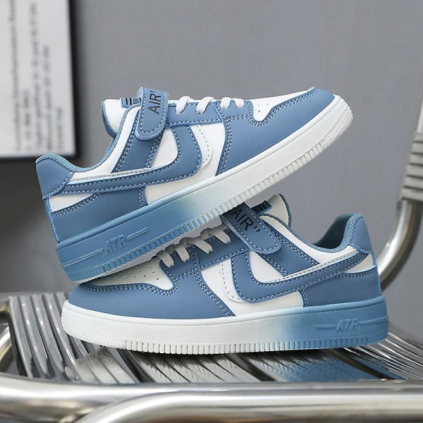 Pojkar Sneakers Andas Flickor Skateboarding Skor Löparskor 3Da306 Blue 34