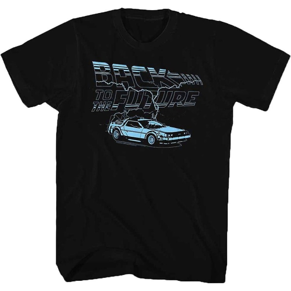 Logotyp och Lightning Back To The Future T-shirt S