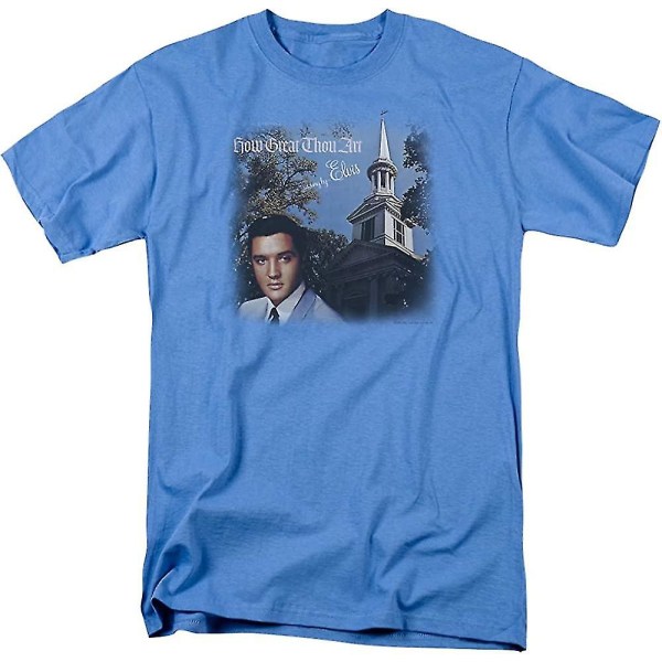 Elvis Presley - How Great Thou Art T-shirt storlek L S