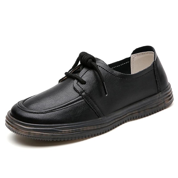 Skinnskor för kvinnor Damskor Mode Casual Svarta körskor 982 Black 40