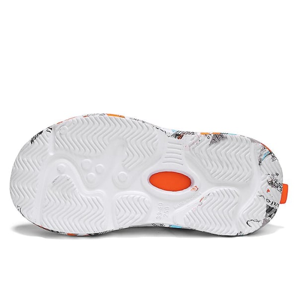 Strandtofflor för män Modesandaler Utomhus Halkfria inomhusskor 3B2205-C White 43-44
