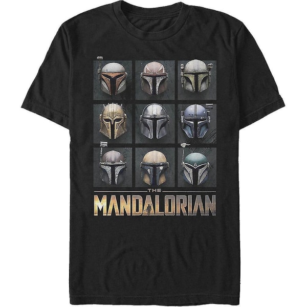 Bounty Hunter Helmets Star Wars The Mandalorian T-shirt Kläder M