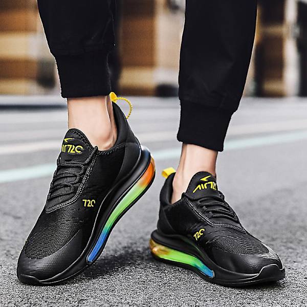 Air Sports löparskor för herr Anti-halks sneakers 1Gf12 Black 36
