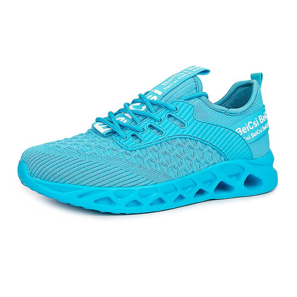 Herrsneakers löptennisskor Lättviktsventilerande Sport Athletic 3C013 Blue 38