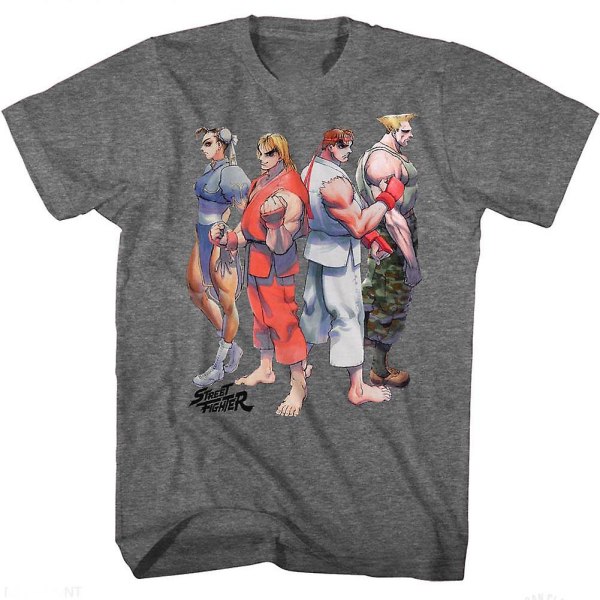 Street Fighter Sf2 Lineup T-shirt L